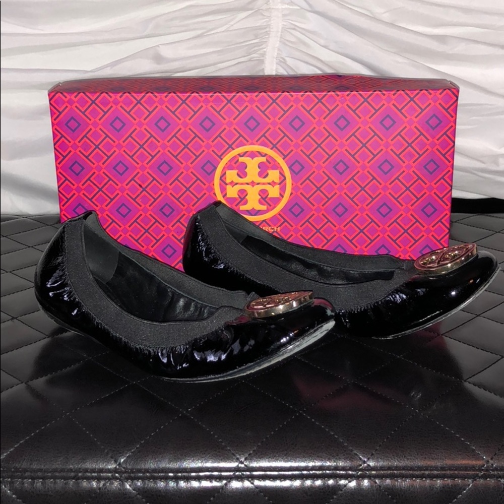 Tory Burch patten leather flats